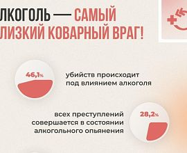 Алкоголь – один из основных факторов риска преждевременной смерти среди трудоспособного населения