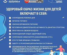 Неделя продвижения здорового образа жизни среди детей